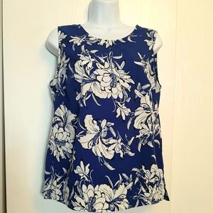 Dalia sleeveless Blouse, sz M